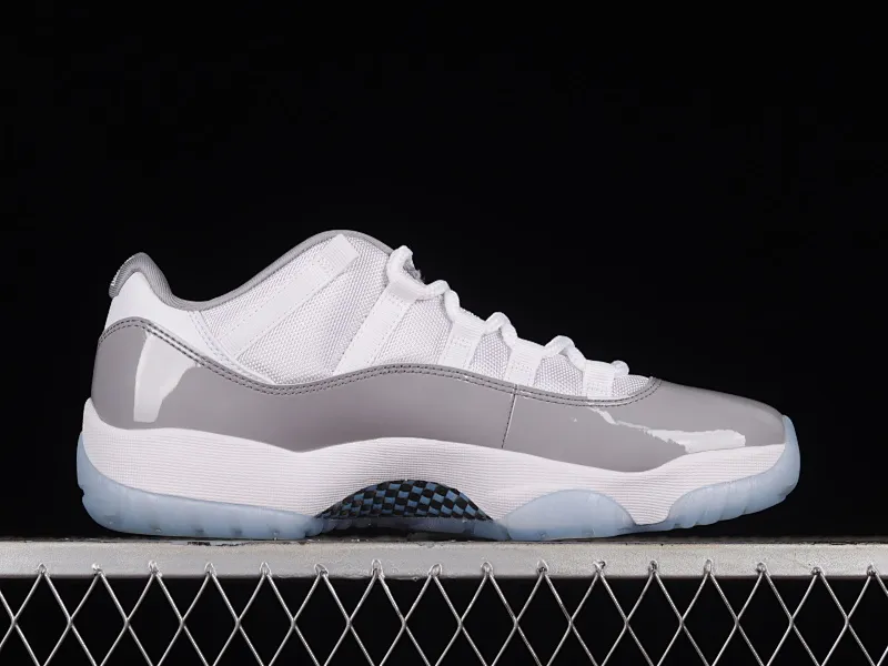 All categories Air Jordan Jordan series basketball shoes Air Jordan 11 LJR version Air Jordan 11 Low "Cement Grey" AJ11 Joe 11 cool gray low-top basketball shoes AV2187-140